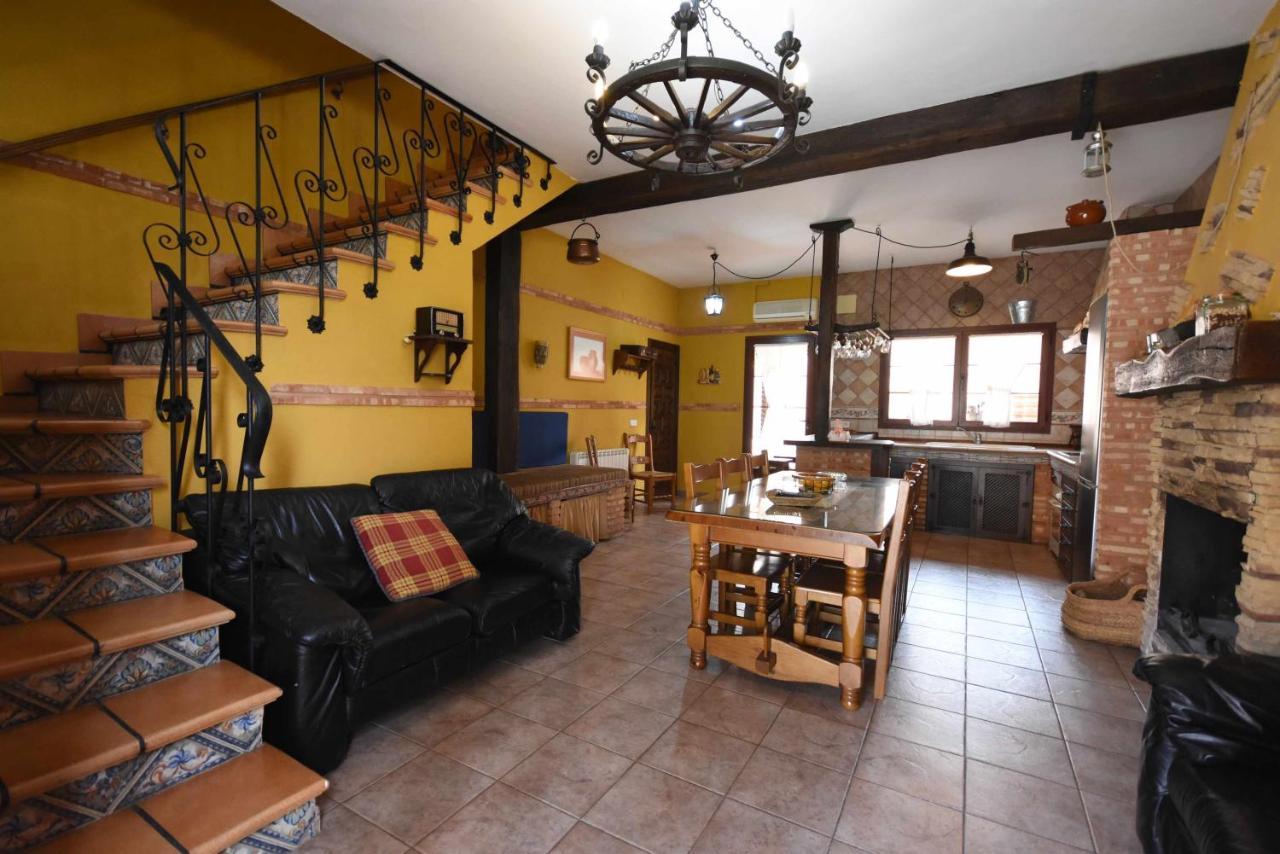 Casa Rural De Estilo Rustico Con Spa Almagro Exterior foto