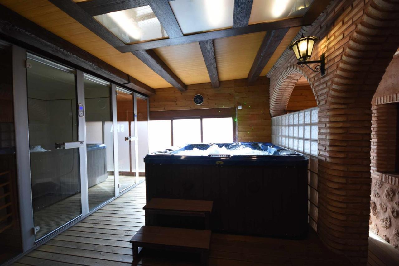 Casa Rural De Estilo Rustico Con Spa Almagro Exterior foto
